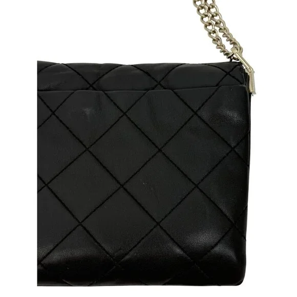 Kate Spade New York Emerson Place Lenia Black Quilted Leather Shoulder Bag - Picture 15 of 16